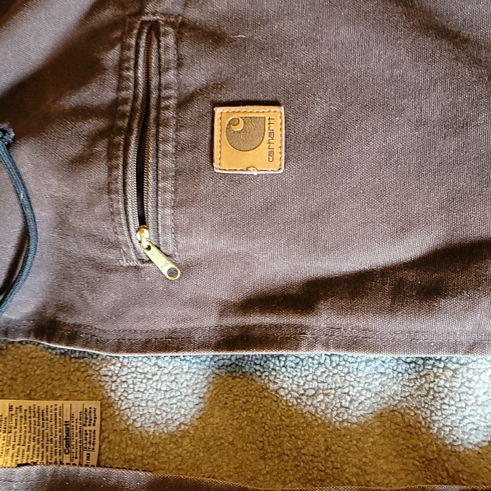 Brown Carhartt Heavy work coat